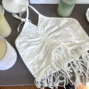 Free People Cropped Halter